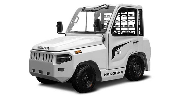 X electric tow tractor 1